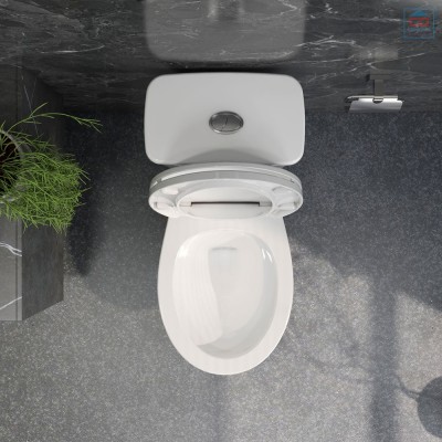 Bồn cầu két rời Viglacera VT34 (nắp êm)