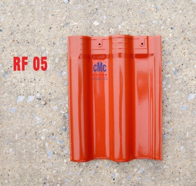 Ngói lợp mái nhà tráng men đỏ CMC RF 05