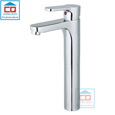 Vòi lavabo nóng lạnh Caesar B571CU cổ cao