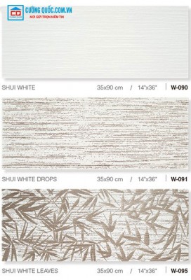 Gạch ốp trang trí Tây Ban Nha SHUI WHITE
