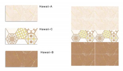 Gạch nhập khẩu Trung Quốc Eco Hawaii C (Viên điểm)