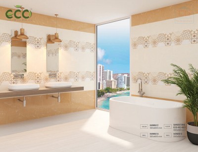 Gạch nhập khẩu Trung Quốc Eco Hawaii C (Viên điểm)