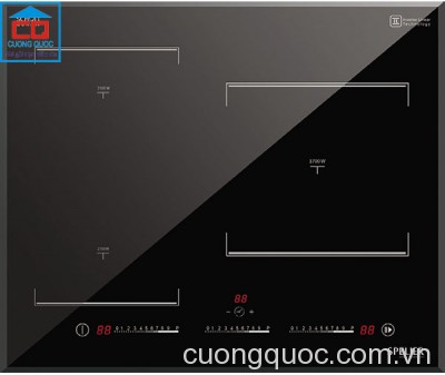 Bếp từ ba Spelier SPE - IC 938G ( Made in Germany)