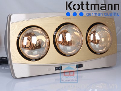 Đèn sưởi 3 bóng Kottmann K3B-H