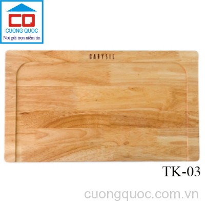 Thớt gỗ Carysil TK 03 30x52,2cm chính hãng