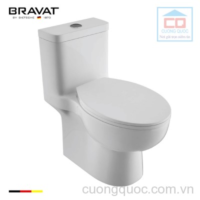 Bồn cầu cao cấp 1 khối Bravat C2168XUW-3