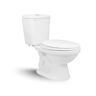 Bồn cầu két rời Viglacera VT34 (nắp thường)