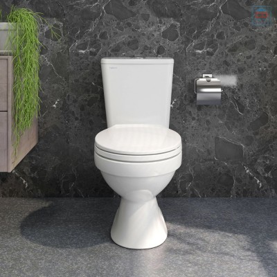 Bồn cầu két rời Viglacera VT34 (nắp thường)