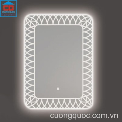 Gương soi phòng tắm đèn Led cảm ứng QB QL911T 600x800mm