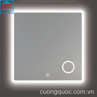 Gương soi phòng tắm đèn Led cảm ứng QB QL904T 700x700mm
