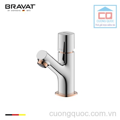 Vòi chậu lavabo cao cấp Bravat F1273308CP-RO