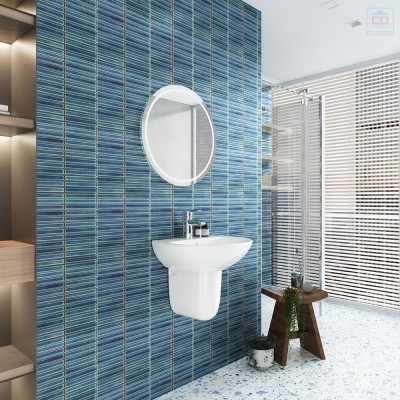 Chậu chân lửng Viglacera V36