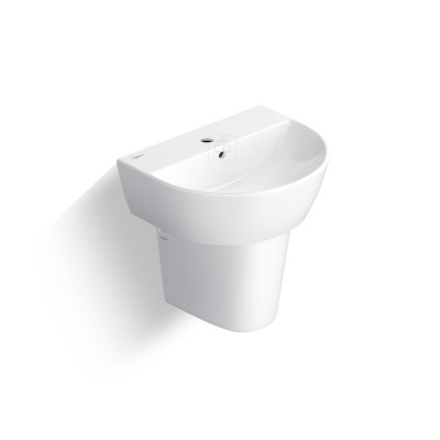 Chậu chân lửng Viglacera V37 treo tường