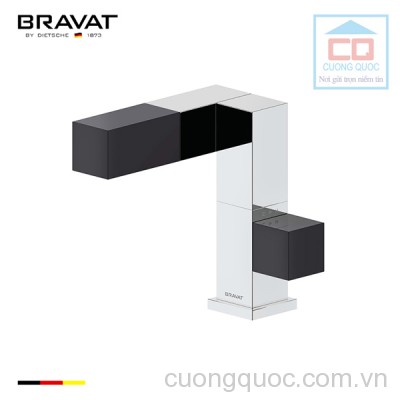 Vòi rửa mặt lavabo cao cấp Bravat F164124CP-BW