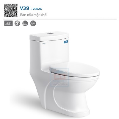 Bồn cầu két liền Viglacera V39