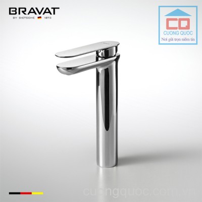 Vòi cao chậu lavabo cao cấp Bravat F165104C-A-ENG