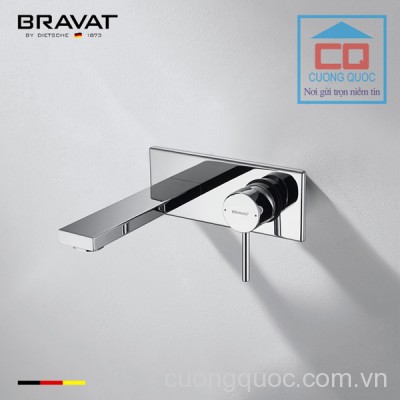 Vòi chậu lavabo âm tường cao cấp Bravat P69179C-ENG