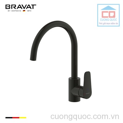 Vòi rửa bát nhiệt độ cao cấp Bravat F7173218BW