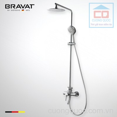 Sen cây tắm nhiệt độ cao cấp Bravat F6172217CP-A-ENG