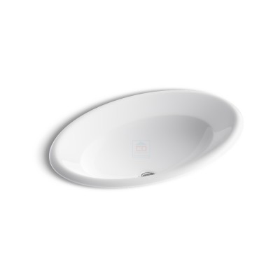 Chậu lavabo dương vành Viglacera CD21