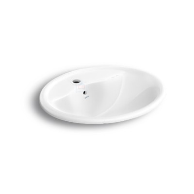 Chậu lavabo dương vành Viglacera CD1