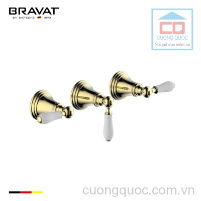 Bộ điều chỉnh nhiệt độ vòi xả bồn và vòi sen tắm Bravat P69223BAF-ENG