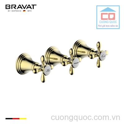 Bộ điều chỉnh nhiệt độ vòi xả bồn và vòi sen Bravat P69224BAF-ENG