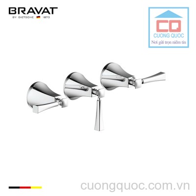 Bộ điều chỉnh nhiệt độ vòi xả bồn và vòi sen Bravat P69225CP-ENG