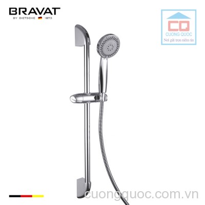Thanh trượt và sen tắm cao cấp Bravat D153CP-3
