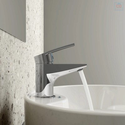 Vòi ngắn chậu nóng lạnh 1 lỗ VG168