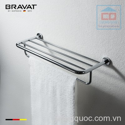 Giàn vắt khăn cao cấp Bravat D7117C-4-ENG