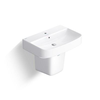 Chậu treo tường +  chậu lửng Viglacera V58 (CD58)