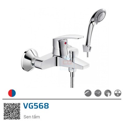 Sen tắm nóng lạnh gắn tường VG568