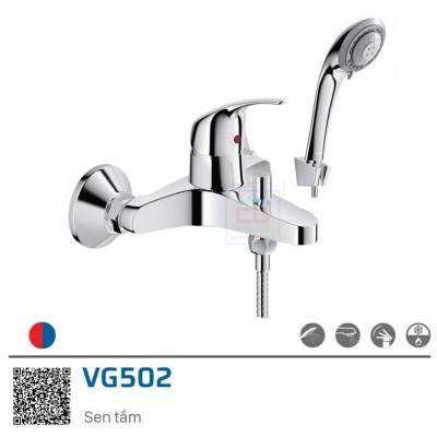 Sen tắm nóng lạnh gắn tường VG502 (VSD502)