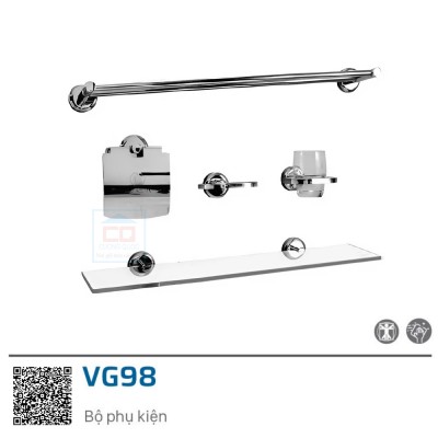 Bộ phụ kiện phòng tắm Viglacera VG98(VGPK08)