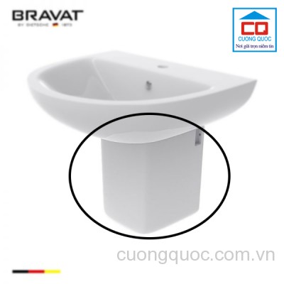 Chân lửng chậu lavabo Bravat CY04008W-A-ENG