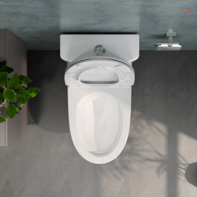 Bồn cầu két liền Viglacera V36 nắp êm