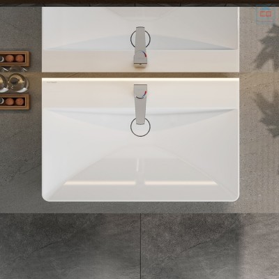 Chậu lavabo đặt bàn Viglacera CB68