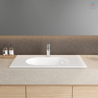 Chậu lavabo dương vành Viglacera CB69