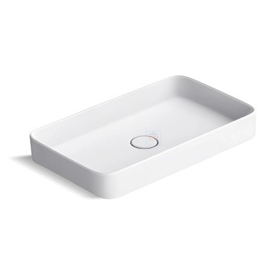 Chậu lavabo vành mỏng Viglacera CM01 đặt bàn