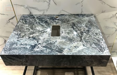 Bàn đá lavabo Viglacera V17-9GP01