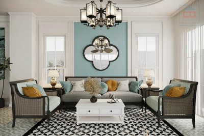 Gạch bông men 30x30cm DSF30013