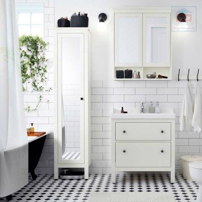 Gạch thẻ trắng mờ 10x30cm STA1306