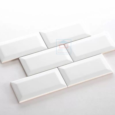 Gạch thẻ 75x150 mm trắng bóng vát PSTA75150-B
