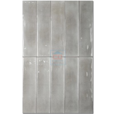 Gạch thẻ 75x300 mm ghi xám lượn mặt M7532P1