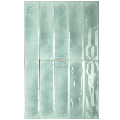 Gạch thẻ 75x300 mm xanh ngọc bích M7532P3