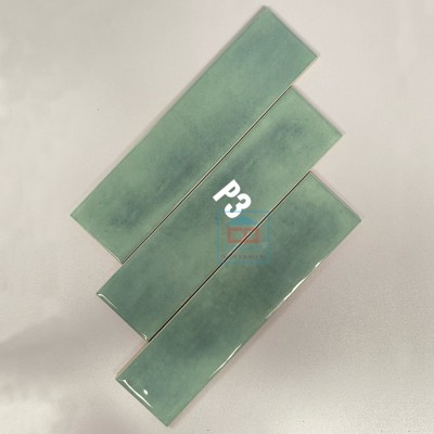 Gạch thẻ 75x300 mm xanh ngọc bích M7532P3
