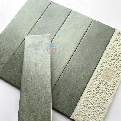 Gạch thẻ porcelain 75x300 mm MD7534M12