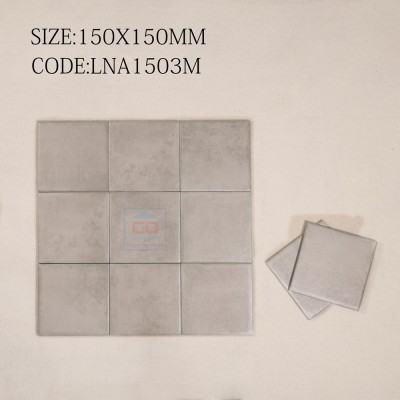 Gạch thẻ vuông 15x15cm men mờ 1503M