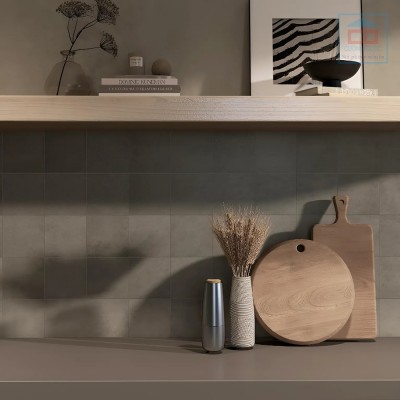 Gạch thẻ vuông 15x15cm men mờ 1503M